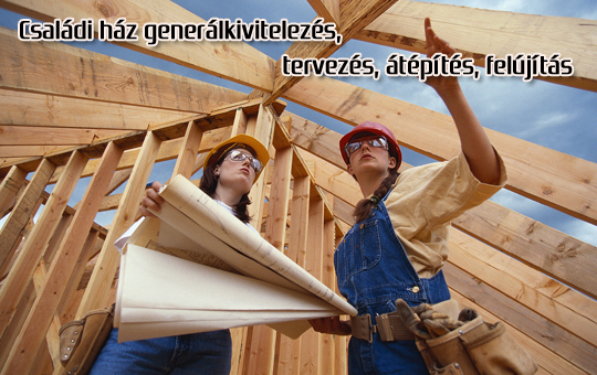 Családi ház generálkivitelezés